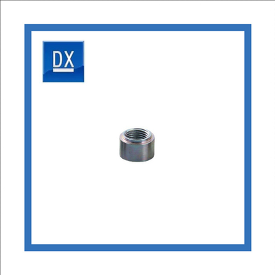 M6X10MM গ্রেড 4.8 কার্বন স্টিল গ্যালভানাইজড রাউন্ড ফিমেল ওয়েল্ড নাট